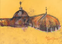 Image 2 of Kibble Palace, Glasgow Botanic Gardens - Charcoal, Pencil and  Soft Pastels on Paper 