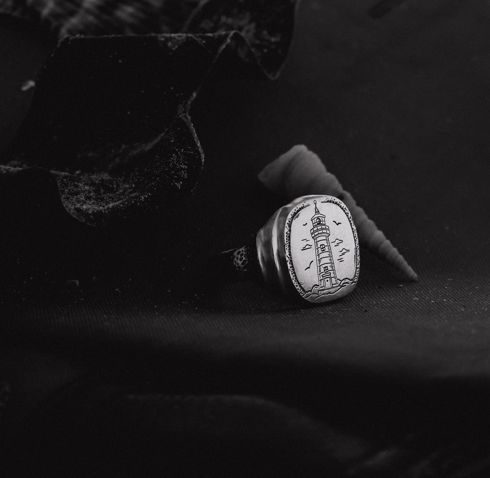 Image of Lighthouse Signet Ring