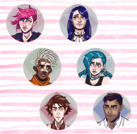 Image 4 of Arcane/League Pairs - Can Badge Button Packs