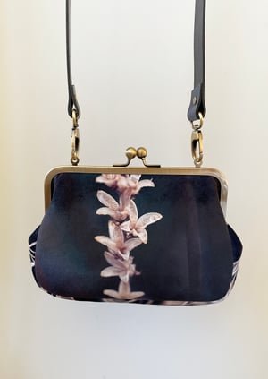Image of Twiggery, velvet clutch/shoulder bag - roomier size