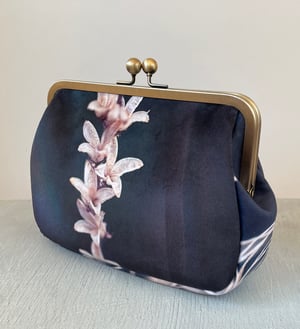 Image of Twiggery, velvet clutch/shoulder bag - roomier size
