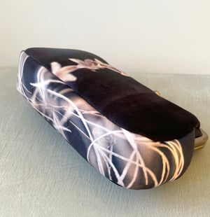 Image of Twiggery, velvet clutch/shoulder bag - roomier size