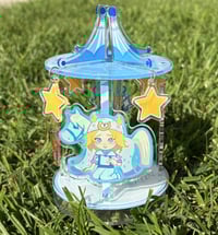 Image 2 of [JOJO] Steel Ball Run Carousel Standee