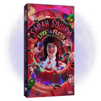 Image 2 of Sarah Squirm: Live + in the Flesh VHS