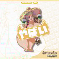 Image 4 of Mexico-Chan OC Enamel Pin In-Hand Extras