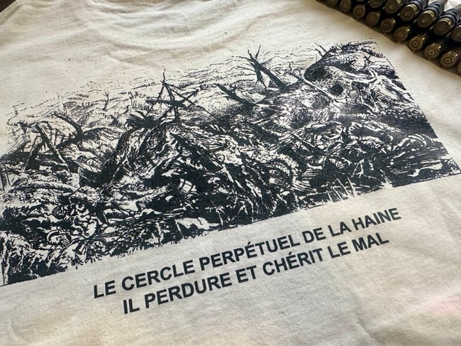 KILOTON - LE CERCLE PERPÉTUEL off white t-shirt 