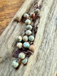 Image 5 of Jasper and Copper bracelet 