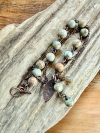 Image 6 of Jasper and Copper bracelet 