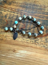 Image 7 of Jasper and Copper bracelet 