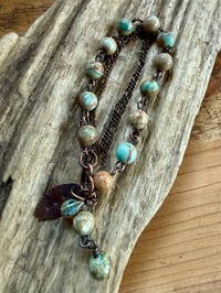 Image 10 of Jasper and Copper bracelet 