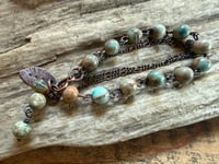 Image 13 of Jasper and Copper bracelet 