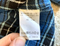 Image 7 of South 2 West 8 by Nepenthes multipocket plaid shirt, size XS (fits M/L)