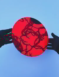 Image 3 of the way back home | 12” round 