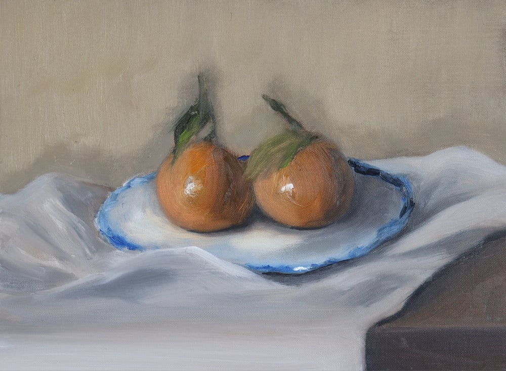 Image of Nature morte aux mandarines