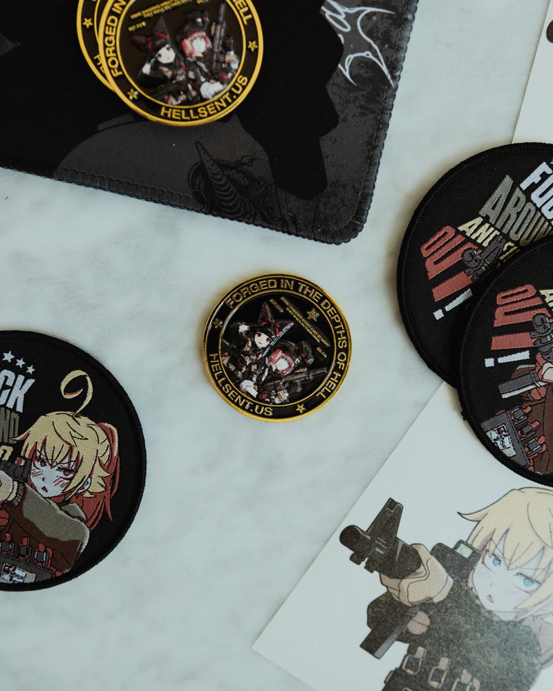 Image of Hellsent Challenge Coin