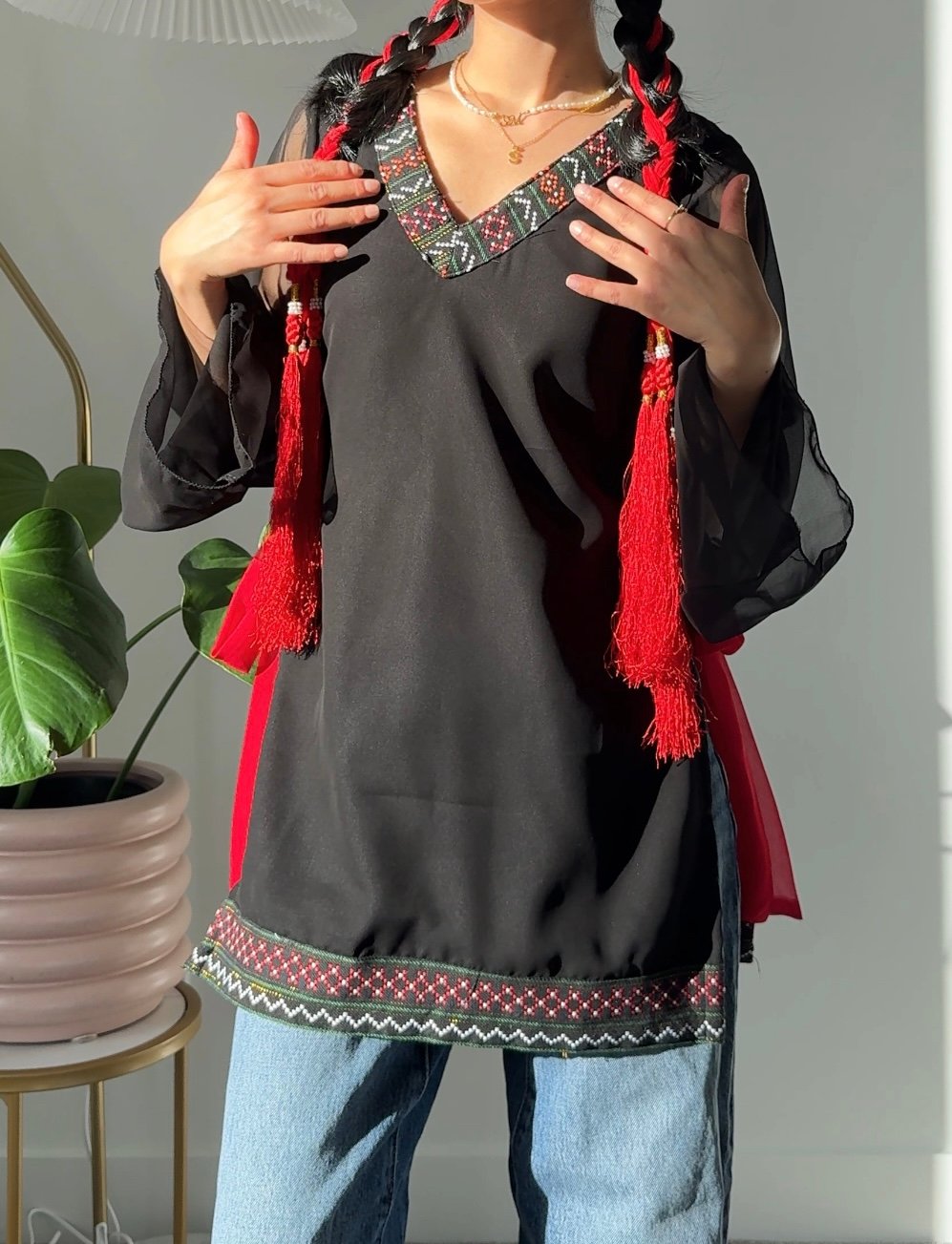 Image of Lasikasa short Kurti