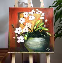 Image 5 of Abstr-Flowers in Vase (50cm x 50cm x2)