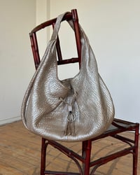 Image 2 of METALLIC LEATHER BAG