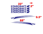 Image 1 of STARCRAFT RV DECALS CAMPER decals. UV safe. Lifetime warranty.