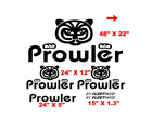 Image 1 of PROWLER RV 6 DECALS CAMPER . UV safe. Lifetime warranty.