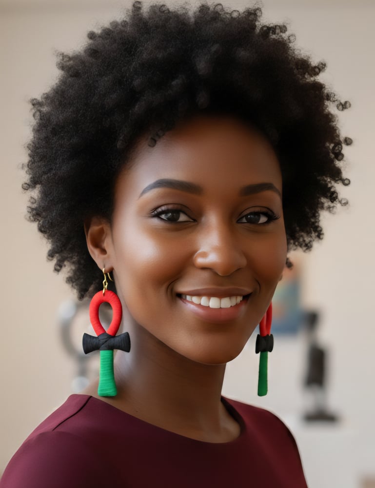 Image of Eternal Life Anukh Mosaic Earrings 