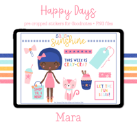 Happy Days - Mara Digital Sticker Set