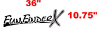 Image 1 of FUN FINDER X RV DECALS CAMPER UV safe. Lifetime warranty.