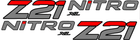 Image 1 of NITRO Z21 XL BOAT DECAL HULL UV safe. Lifetime warranty.