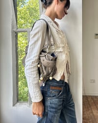 Image 8 of LEATHER CHARM BAG