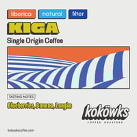 Image 1 of KIGA — SINGLE ORIGIN LIBERICA COFFEE from Upi Maguindanao (200g) Farmer: Jun Gepte