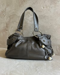 Image 1 of LEATHER CHARM BAG