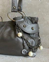 Image 5 of LEATHER CHARM BAG
