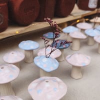 Lot soliflores champi rose & bleu (transgender flag)