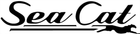 Image 1 of PAIR OF 4.2x18 inch Sea Cat BOAT HULL DECAL uv safe. Lifetime warranty
