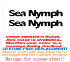 Image 1 of PAIR of 6.5"X36" Sea Nymph Hull Decals   uv safe. Lifetime warranty 
