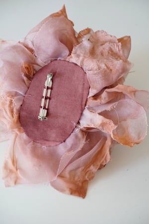 Image of Fiore Spilla Rosa geranio n.25