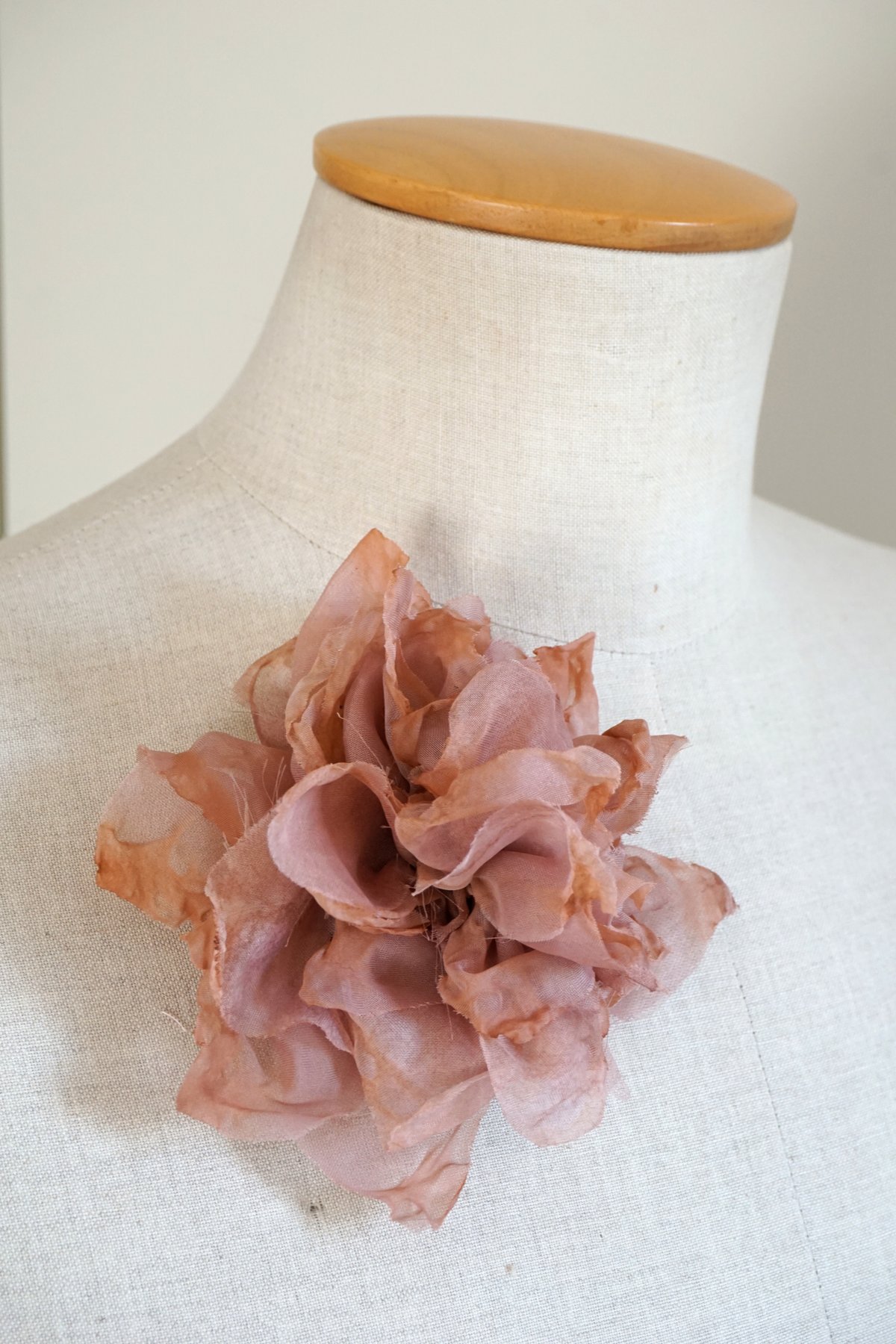 Image of Fiore Spilla Rosa geranio n.25