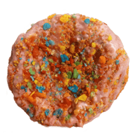 Fruity Pebbles Strawberry Cookie