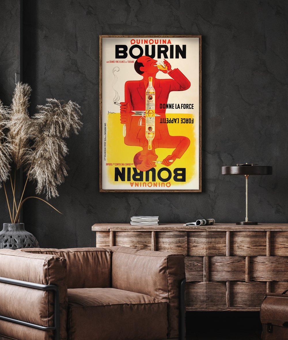 Quinquina Bourin | Jacques & Pierre Bellenger | 1936 | Vintage Ads