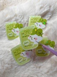 Image 2 of Just Matcha Sticker 