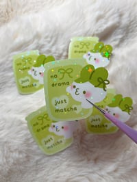 Image 1 of Just Matcha Sticker 