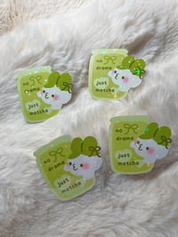 Image 3 of Just Matcha Sticker 