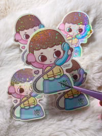 Image 1 of Sitting Nyota sticker