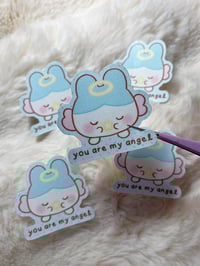 Image 1 of You are my angel sticker