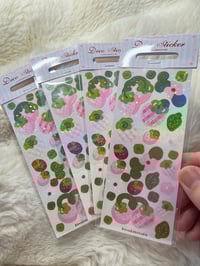 Image 1 of Strawberry deco sticker sheet