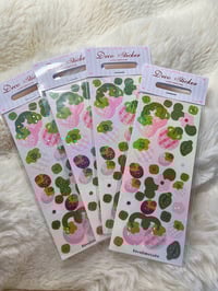 Image 3 of Strawberry deco sticker sheet