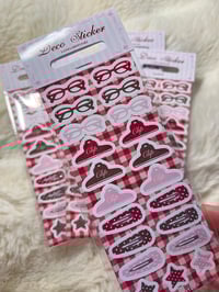 Image 2 of Glasses deco sticker sheet 