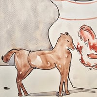 Image 1 of Toy horse still life