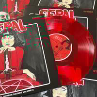 Image 1 of FERAL HORROR SOUNDS VOL 2 • 10" RED VINYL • LIMITED 10 SIGNED BY COSMOTROPIA DE XAM