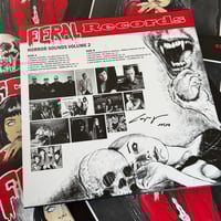 Image 4 of FERAL HORROR SOUNDS VOL 2 • 10" RED VINYL • LIMITED 10 SIGNED BY COSMOTROPIA DE XAM